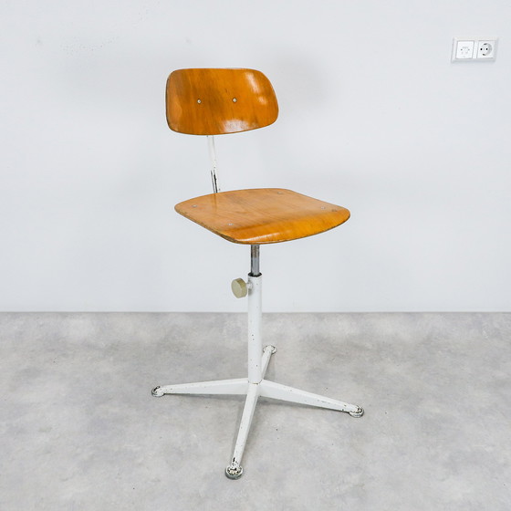 Image 1 of industrial architect drawing chair Friso Kramer Ahrend 60s 70s