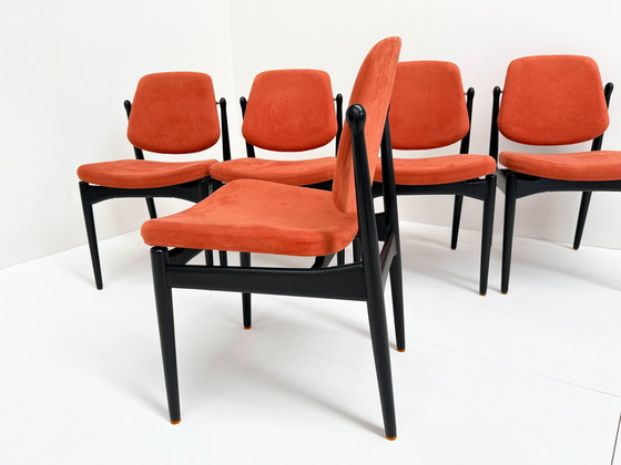Image 1 of 5X Arne Vodder Chairs For France & Son