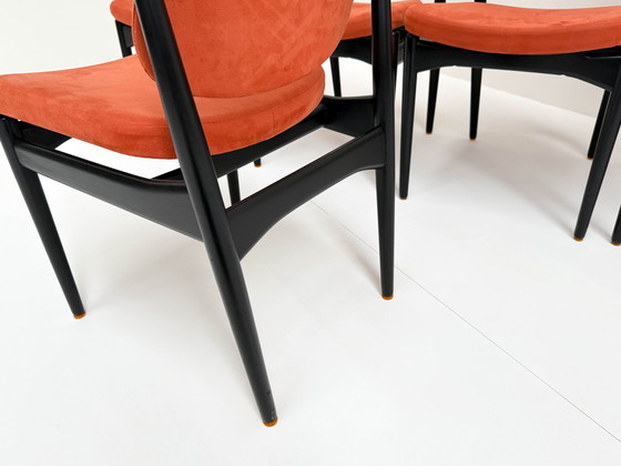Image 1 of 5X Arne Vodder Chairs For France & Son