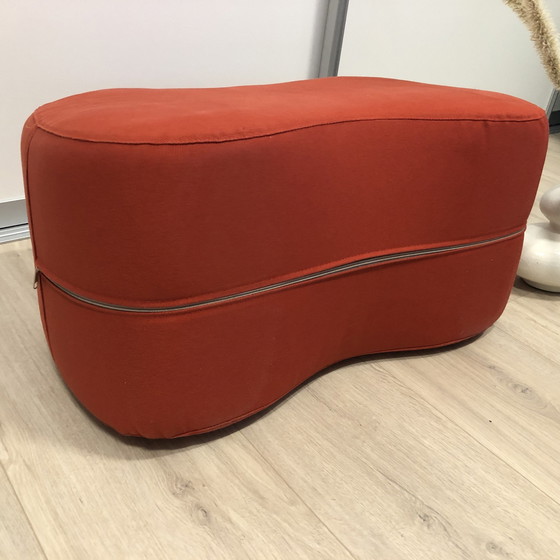 Image 1 of Stylish Modern Pouf- Organic Shape