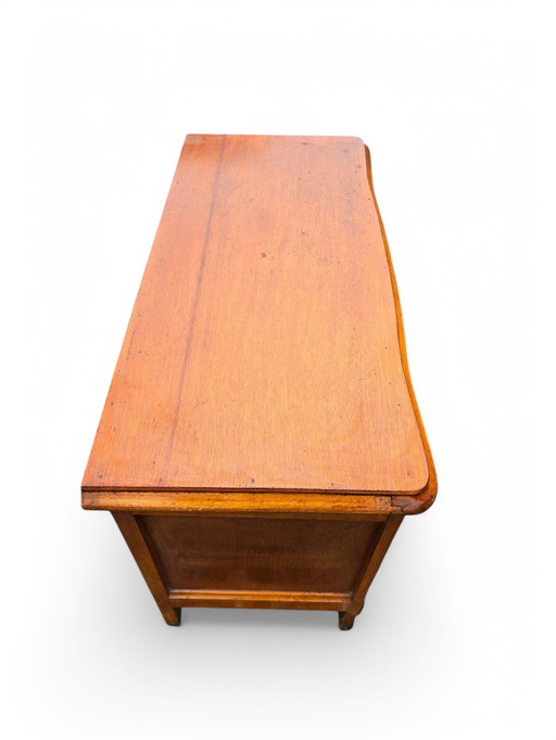 Vintage Solid Wood Chest 70'S