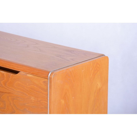 Image 1 of Mobiletto portaoggetti in frassino d'epoca per Jitona Sobeslav, Cecoslovacchia, 1950