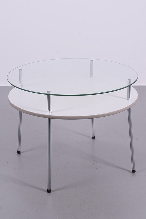 Tubular frame coffee table