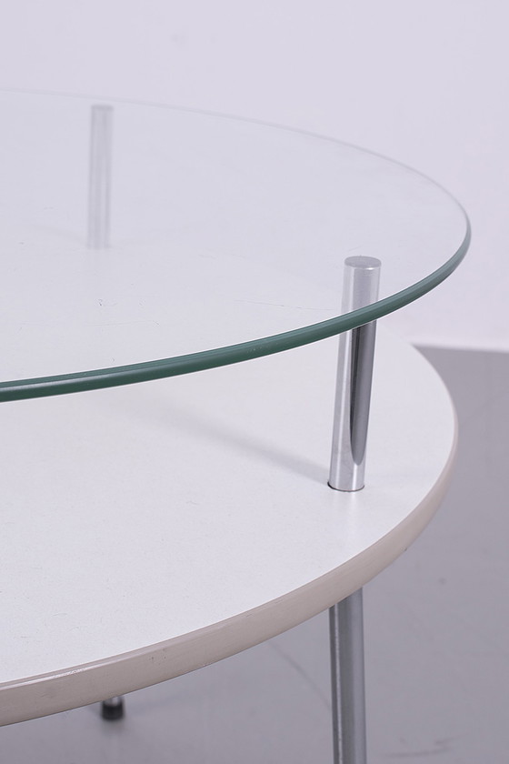 Image 1 of Tubular frame coffee table