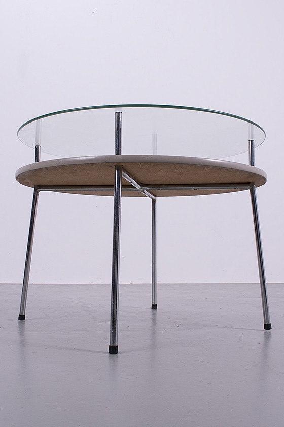 Image 1 of Tubular frame coffee table