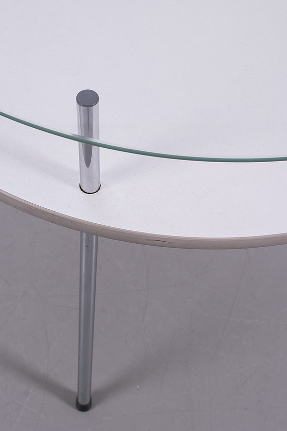 Image 1 of Tubular frame coffee table