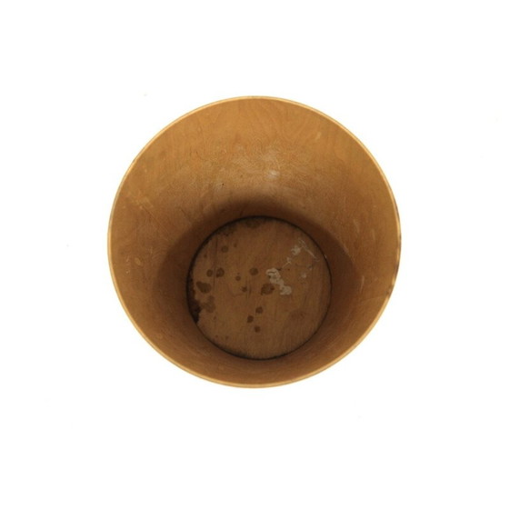 Image 1 of Vintage teak wastepaper basket by Martin Åberg for Servex, Sweden 1960