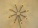 Midcentury chandelier wall lamp