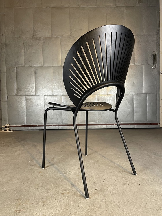 Image 1 of 4X Trinidad Chair 3398 Black By Nanna Ditzel By Fredericia Furniture