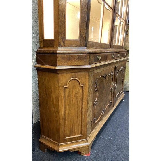 Image 1 of Vintage wooden display cabinet