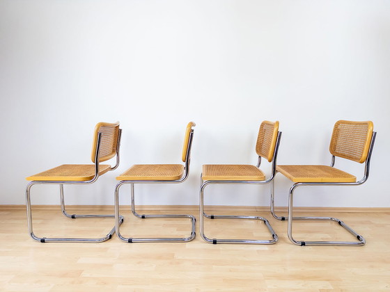 Image 1 of Chaises de salle à manger Stil B32 de Marcel Breuer