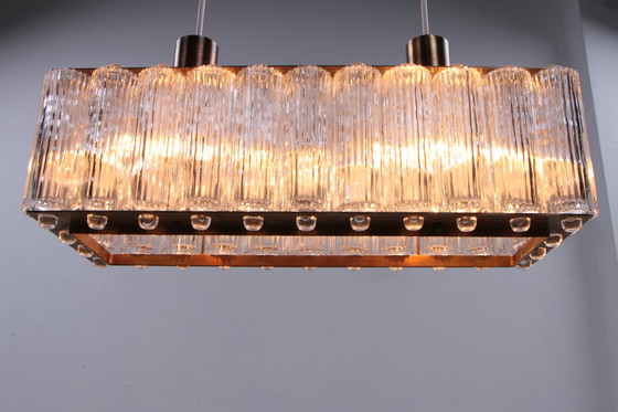 Image 1 of Eric Warna Rare rectangular pendant lamp Nordlys Light