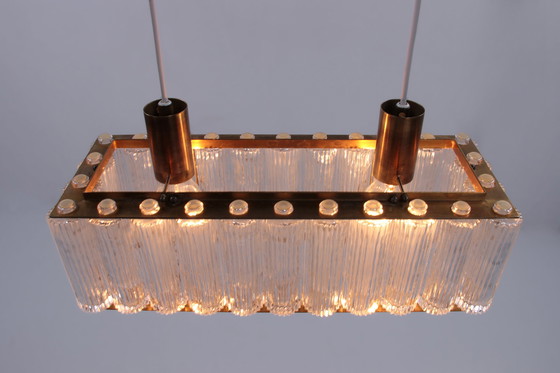 Image 1 of Eric Warna Rare rectangular pendant lamp Nordlys Light