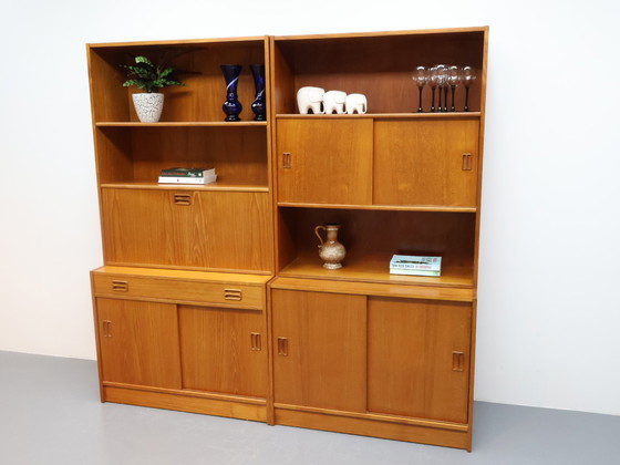Image 1 of Vintage Danish wall unit teak