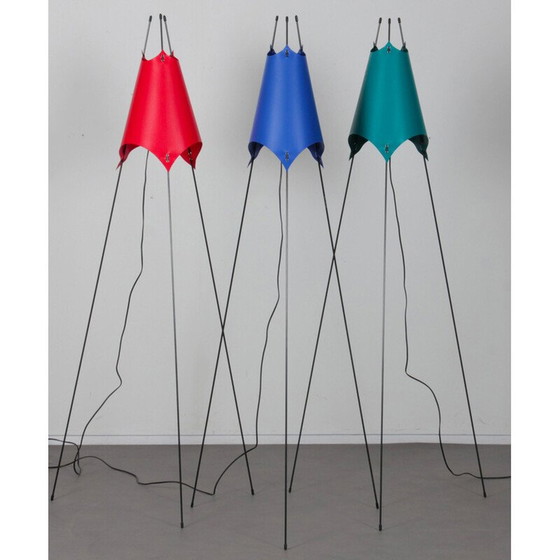 Image 1 of Vintage floor lamp Dahu in fiberglass and plastic by Jérôme Lart, 1990s