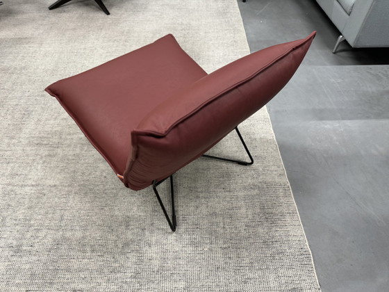 Image 1 of Jess Design armchair Red Toledo leather