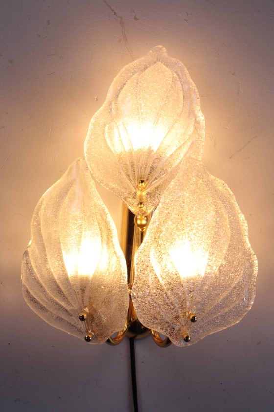 Image 1 of Novaresi Italian Wall Lamp 24 ct gold plated