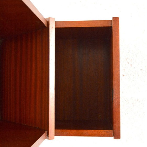 Image 1 of Vintage solid wood corner shelf, 1950