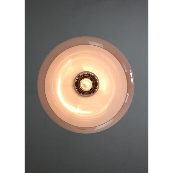 Image 1 of Lampada a sospensione vintage bianca con cavo lungo di Guzzini