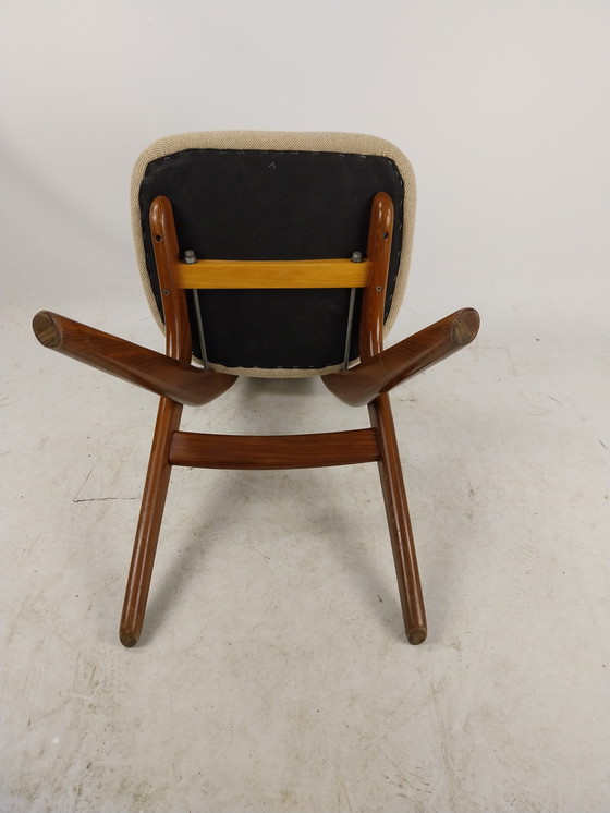 Image 1 of 2 x chaise à ciseaux Louis van Teeffelen 1960