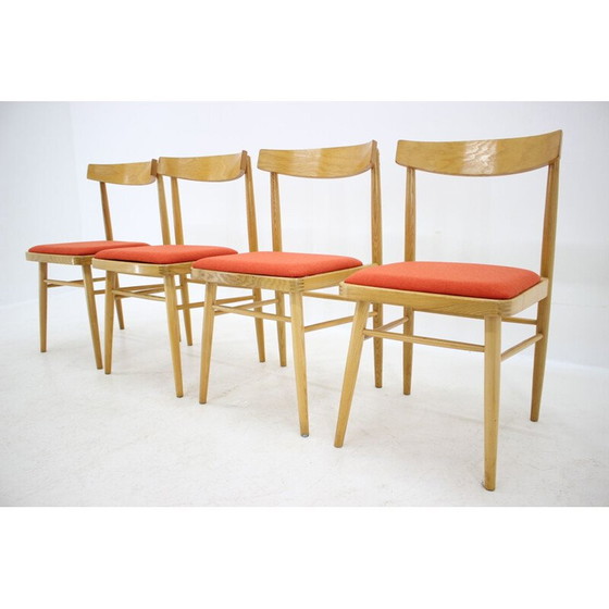Image 1 of Set of 4 vintage chairs Czechoslovakia 1970