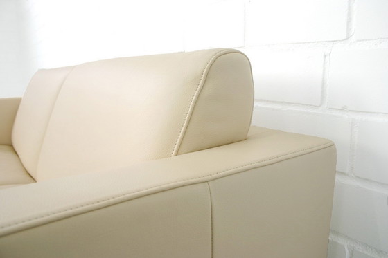 Image 1 of de Sede DS-4 lounge sofa by Antonella Scarpitta, 2.5-seater in leather