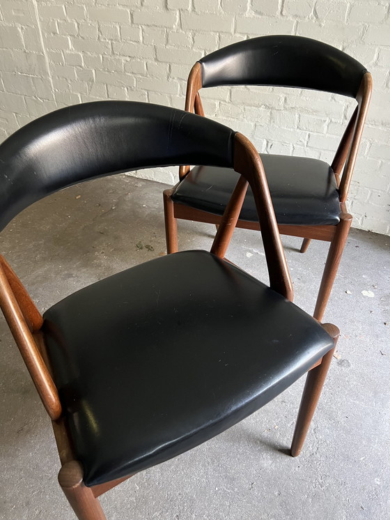 Image 1 of 4x Kai Kristiansen Model 31 Dining Chairs