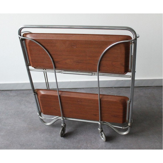 Image 1 of Vintage serving table in formica by Bremshey Gerlinol, Germany 1970