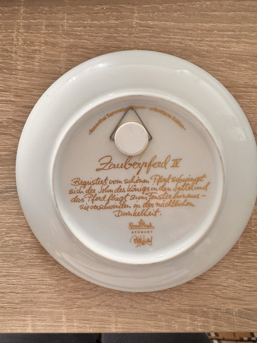 Rosenthal Zauberfperd Iv Collectors Plate