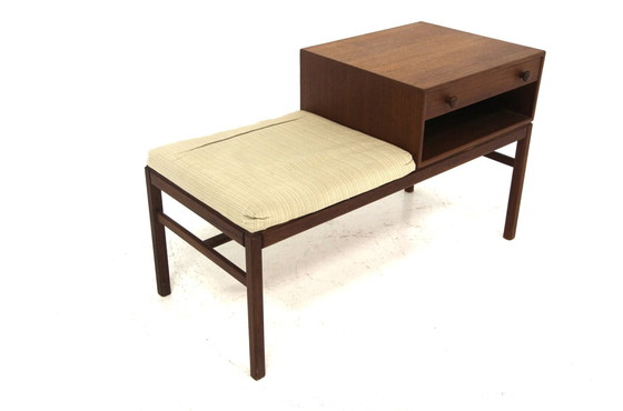 Image 1 of Casino" Telephone Bench, Engström & Myrstrand, Tingströms, Sweden, 1960