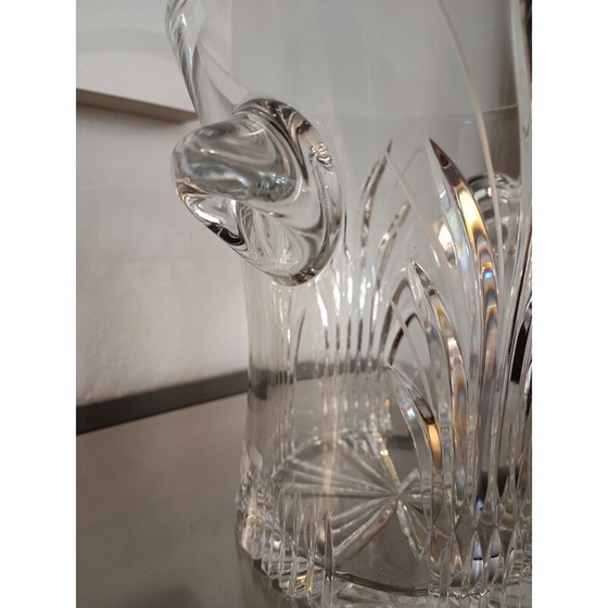 Image 1 of Vintage cut crystal ice bucket, France 1970