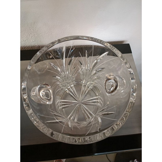 Image 1 of Vintage cut crystal ice bucket, France 1970