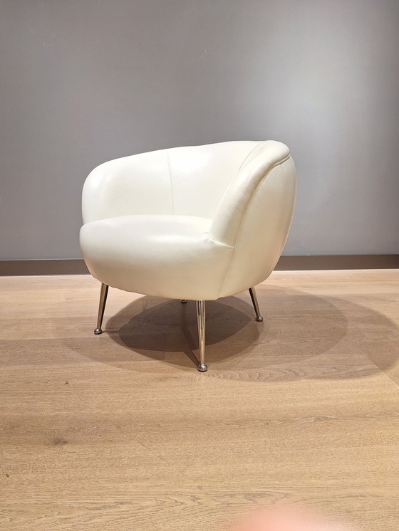 Image 1 of Set Of 2 Vintage Armchairs Years' 1980s