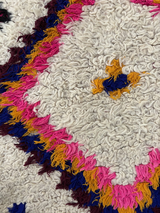 Image 1 of Vintage Moroccan Berber Wool Rug