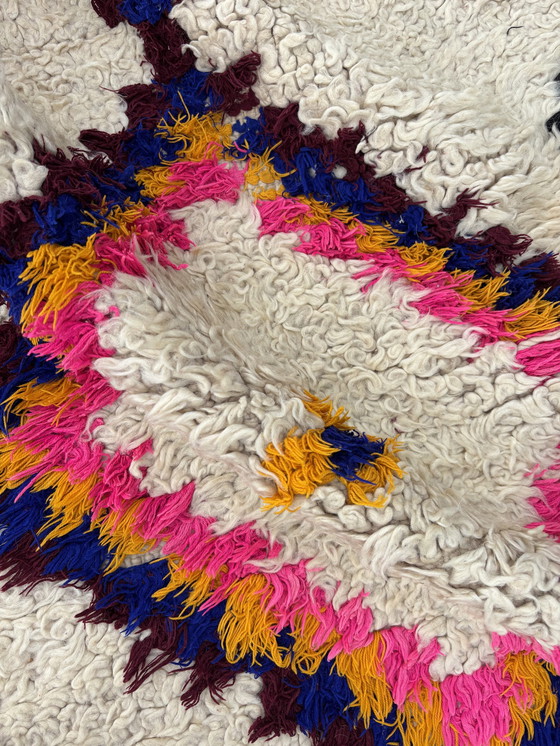 Image 1 of Vintage Moroccan Berber Wool Rug