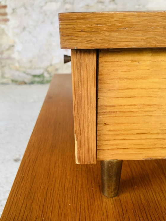 Image 1 of Mid-Century, Scandinavian Style Nightstand/Side Table, 1960’S