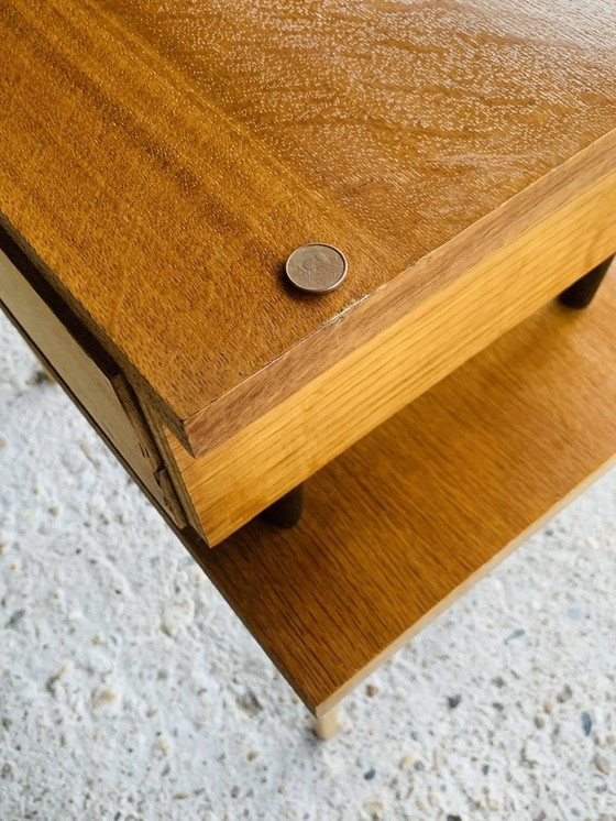 Image 1 of Mid-Century, Scandinavian Style Nightstand/Side Table, 1960’S