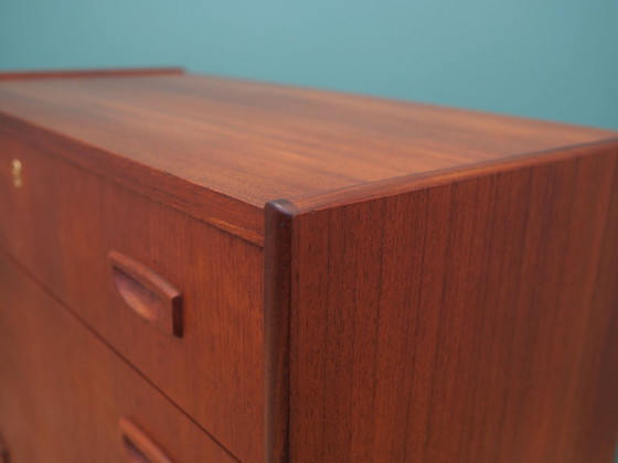 Image 1 of Teak Chest Of Drawers, Danish Design, 1970S, Made In Denmark