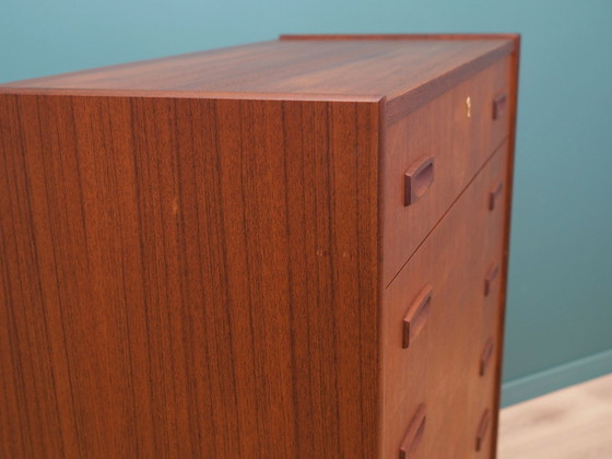 Image 1 of Teak Chest Of Drawers, Danish Design, 1970S, Made In Denmark