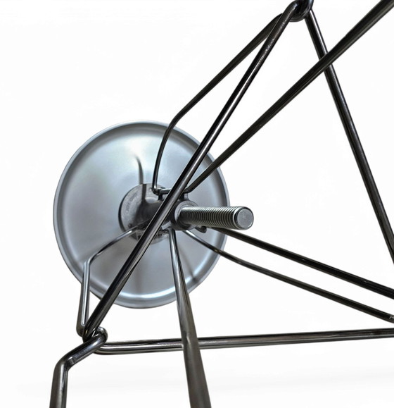 Image 1 of "Model Six" Aluminium Stool By Jeff Covey For Herman Miller (60 X 35Cm