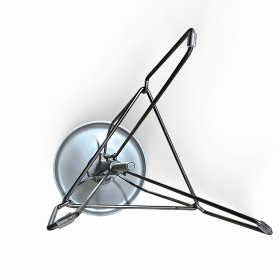 Image 1 of "Model Six" Aluminium Stool By Jeff Covey For Herman Miller (60 X 35Cm
