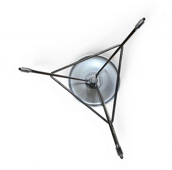 Image 1 of "Model Six" Aluminium Stool By Jeff Covey For Herman Miller (60 X 35Cm