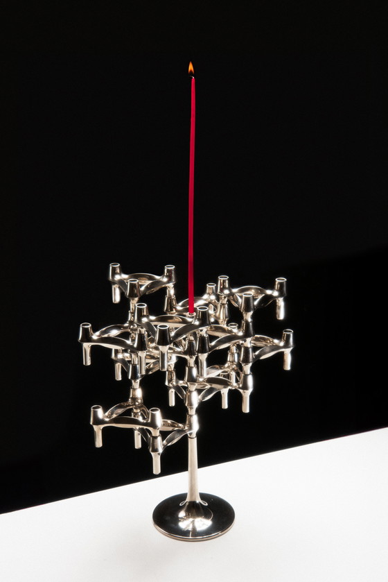 Image 1 of The 14-piece candleholder - Fritz Nagel