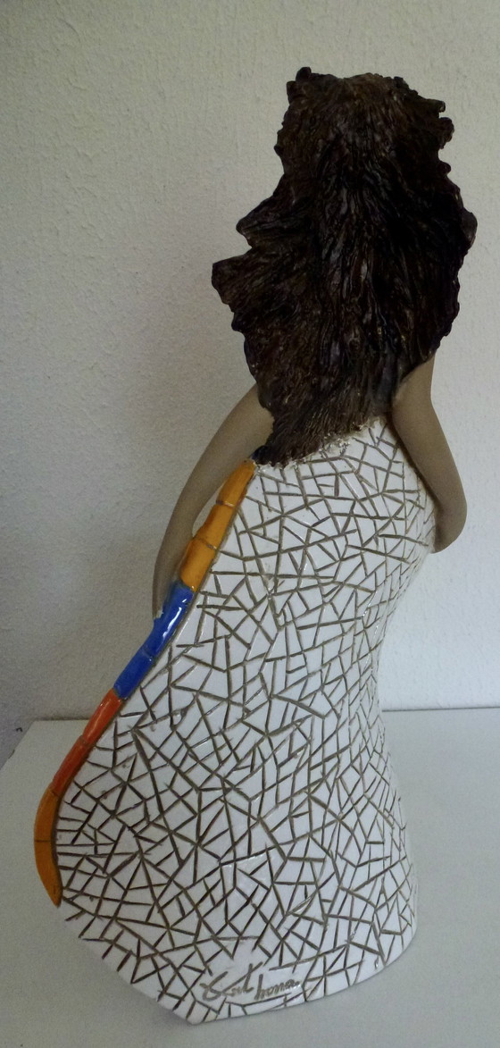 Image 1 of Ceramic Statue Of A Woman