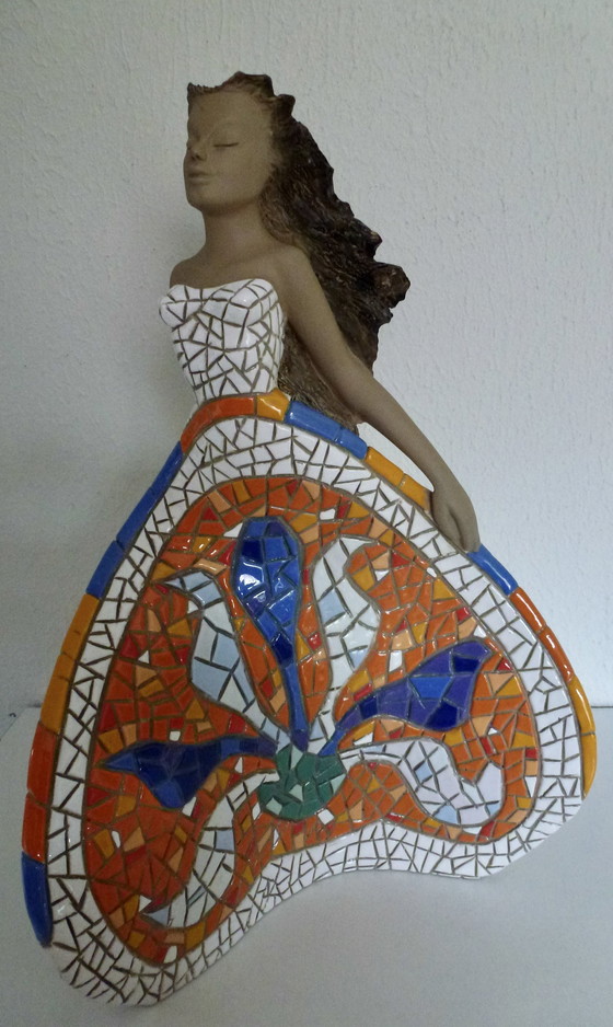 Image 1 of Ceramic Statue Of A Woman