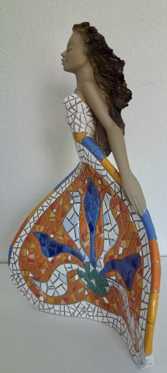 Image 1 of Ceramic Statue Of A Woman