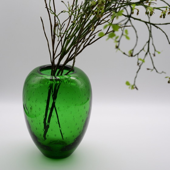 Image 1 of Iconic Design Walter Dexel Dexel-Ei WMF Art Déco Modernist Glass Vase Design 37'