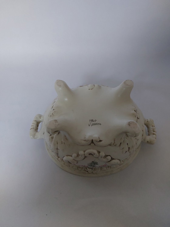 Image 1 of V. Bassano Soup Tureen With Ladle - Made In Italy