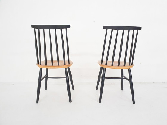 Image 1 of Set of two spindle back chairs, The Netherlands 1960's