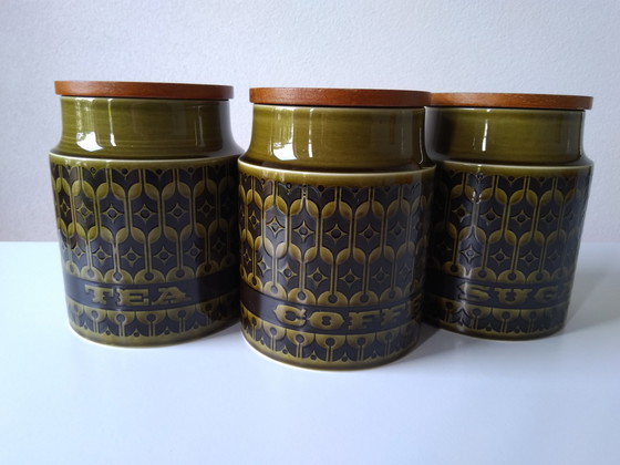 Image 1 of 3x Hornsea Heirloom storage jar